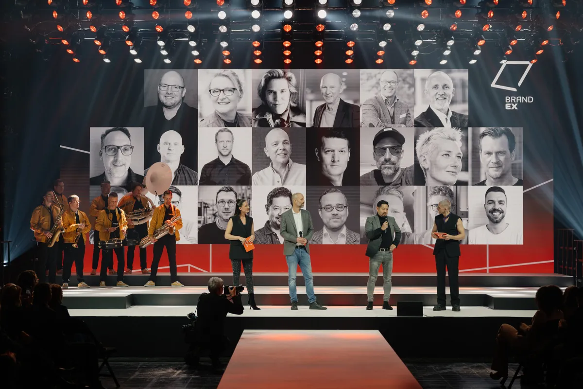 Preisverleihung bei der Follow-Mes XXL-Brandex Award Gala.